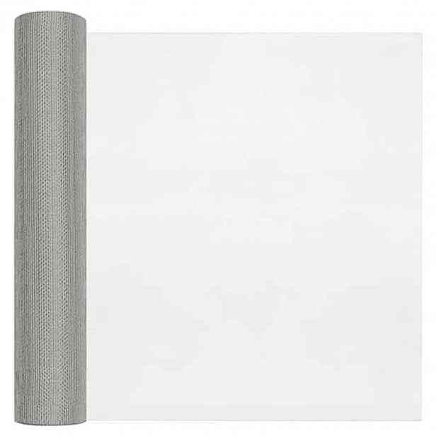 vidaXL Síťovina 40 x 500 cm 18 mesh Nerezová ocel 304 Stříbrná