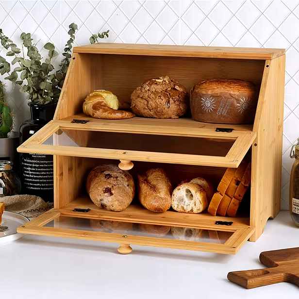 Krabička Se 2 Vrstvami A Průhlednými Přírodními Okny