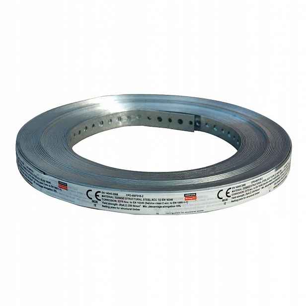 Simpson Strong-Tie perforovaná páska 20x1 mm 10 m BAN102010