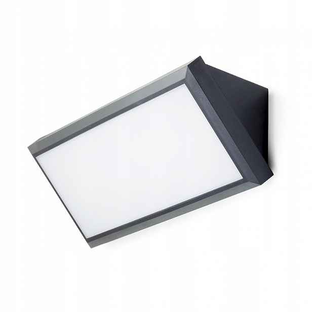 Venkovní nástěnné Led svítidlo Fasádní lampa Zahrada 12W Výkonná IP65 Vodotěsná