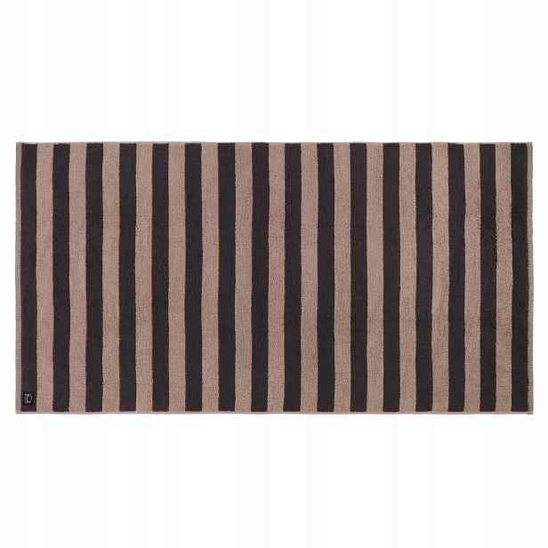 Bavlněný Ručník Hnědý 70 X 140 CM Froté