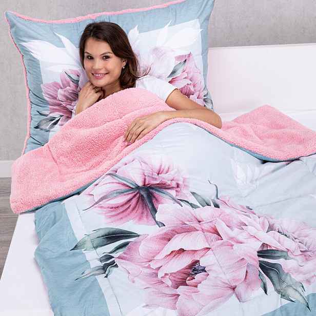 Prošívaná beránková souprava Dual Feel PLEASURE