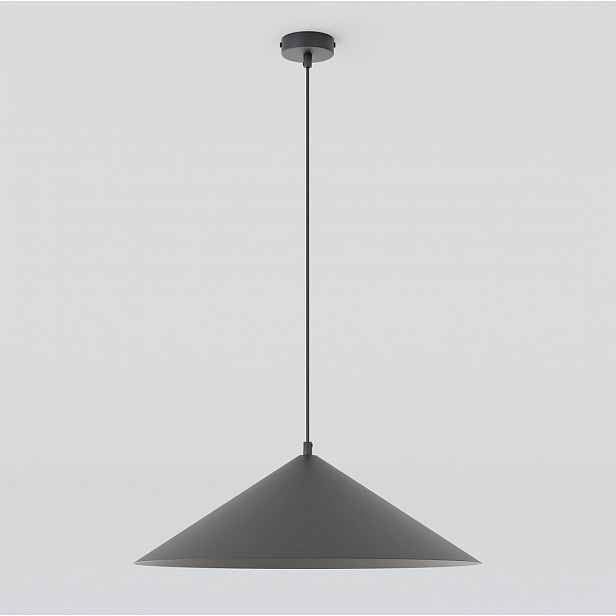 Závěsná lampa Mono 1-bodová černá, kuželové stínidlo E14 15 cm