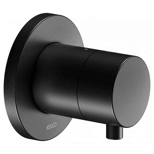 Keuco IXMO - Ventil pod omítku, matná černá 59541371001