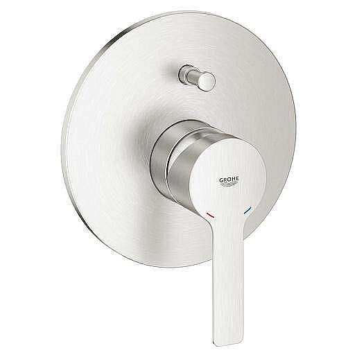 Vanová baterie Grohe Lineare bez podomítkového tělesa supersteel 19297DC1