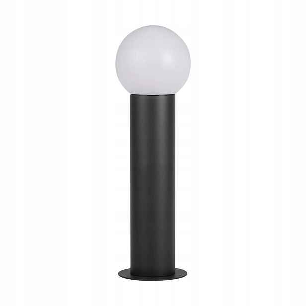 Zahradní sloupek 50 cm Mléčná koule Stojací zahradní lampa Stono Kanlux