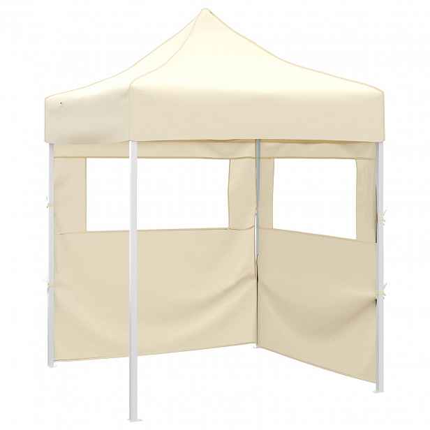 vidaXL Party Stan 200 x 200 x 315 cm Krémová Oxford látka