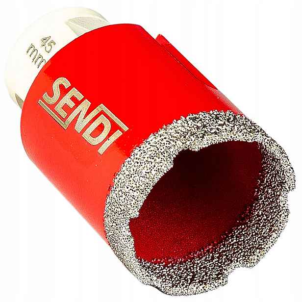 Korunkový Vrták na gres, korunkový vrták vrták Sendi 45 mm x M14