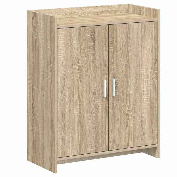 vidaXL Skříň na obuv Dub sonoma 73,5 x 36 x 92 cm Kompozitní dřevo