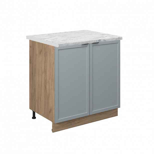 Vicco SKŘÍŇKA POD DŘEZ Fame-Line Světle modrošedá 80 cm , PD Mramor
