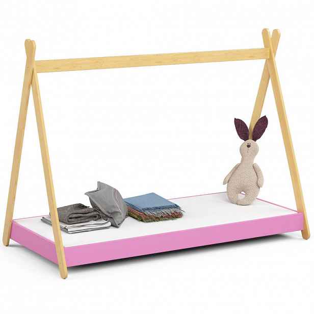 RAUMHIRSCH FURNITURE DĚTSKÁ POSTEL Růžová 155/85/187