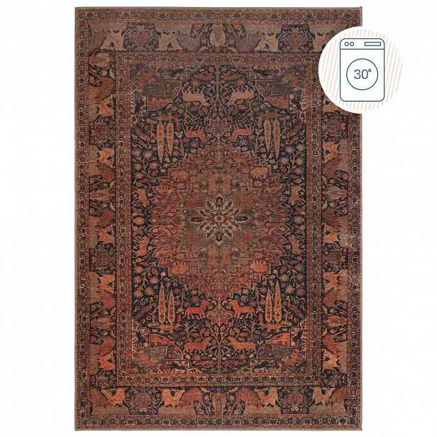 Flair Rugs TKANÝ KOBEREC, 115/170 cm červená