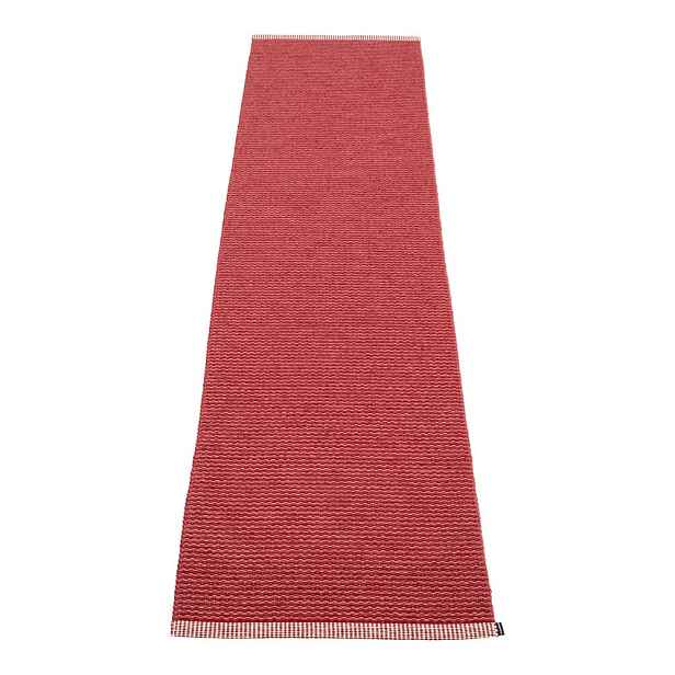 Červený vnitřní a venkovní běhoun 70x300 cm Mono Blush – Pappelina