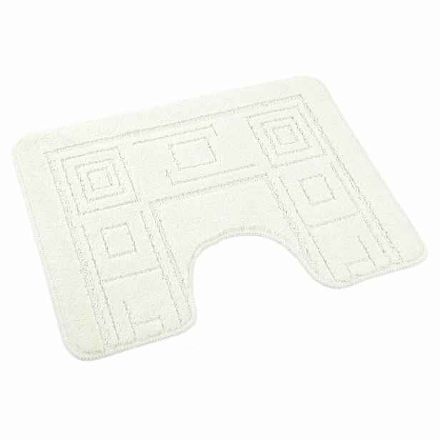 Kvalitex WC předložka Ornament smetanová, 60 x 50 cm
