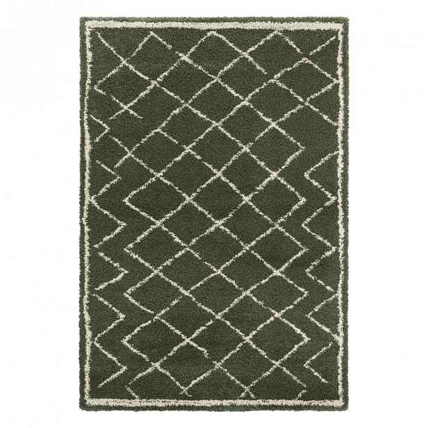 Zelený koberec Mint Rugs Loft, 80 x 150 cm
