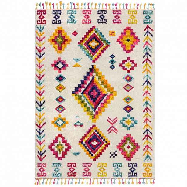 Flair Rugs BERBERSKÝ KOBEREC, 120/170 cm krémová