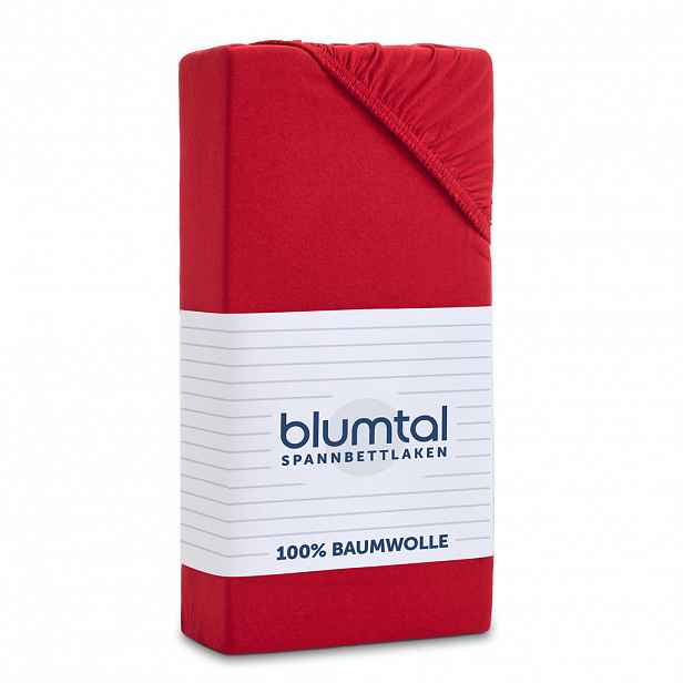 Blumtal NAPÍNACÍ PROSTĚRADLO 140/200 cm, červená