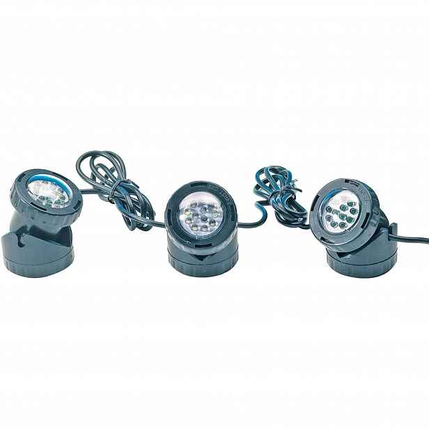 Heissner LED osvětlení jezírka, zahrady, 3 x 1,5 W, 12V U130-T