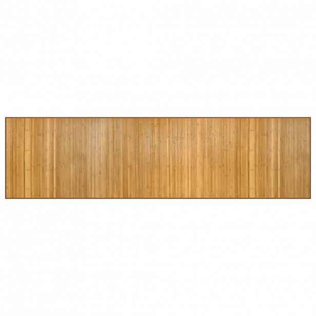 vidaXL Koberec obdélníkový přírodní 80 x 300 cm bambus