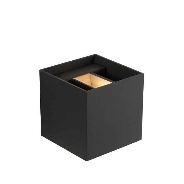 Nástěnné svítidlo Lucide Xio G9 4W 2700K černé IP20 nástěnné osvětlení