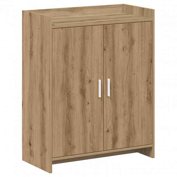 vidaXL Skříň na obuv 73,5 x 36 x 92 cm Kompozitní dřevo Dub artisan