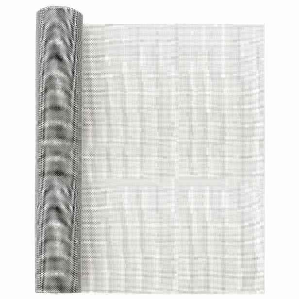 vidaXL Síťovina 40 x 2000 cm 18 mesh Nerezová ocel 304 Stříbrná