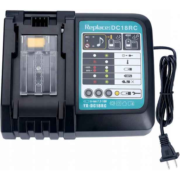 Rychlonabíječka pro Makita DC18RC 14,4-18V Li-Ion