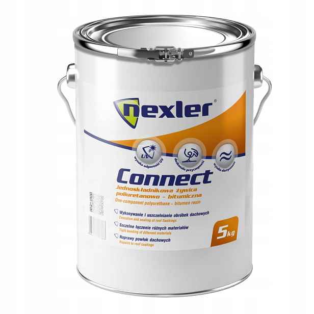 Jednosložková polyuretanová bitumenová pryskyřice Nexler Connect 5 kg