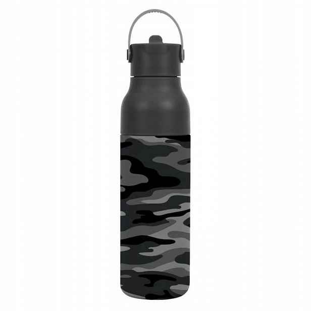 Láhev 500 ml. šedý maskáč, Sport