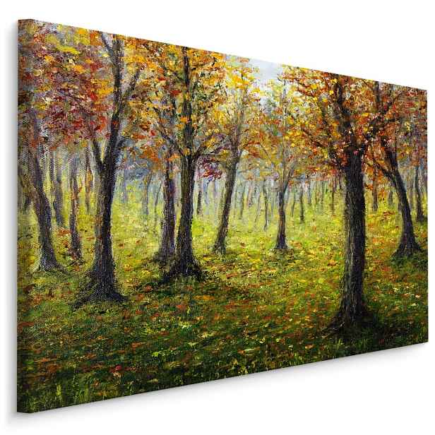 Plátno Podzimní Lesní Krajina II. Varianta: 100x70