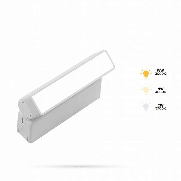 Reflektor Flood 10W ZF10 Slim Track FiberFLEX 48VDC 3CCT 3000K,4000K,5700K