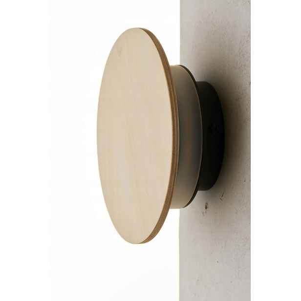 Sigma Lighting nástěnné svítidlo Drop Wood Led 4W světlá bříza černá