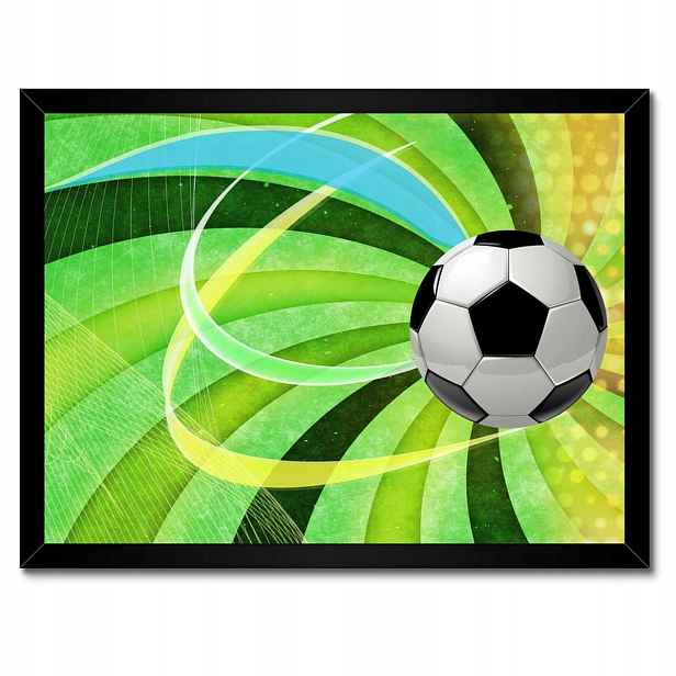 Plakáty v rámu 40x30 Fotbal Fotbalová noha