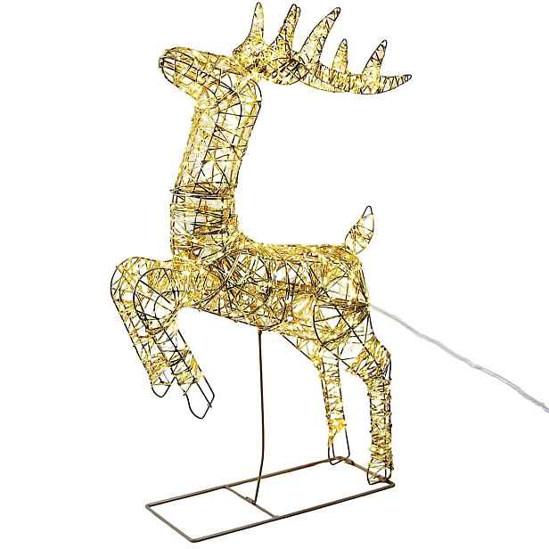 Sob Vánoční Dekorace Světelná ozdoba zahrady 88 cm 720 Led časovač