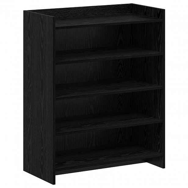 vidaXL Skříň na obuv Černý dub 73,5 x 36 x 92 cm Kompozitní dřevo