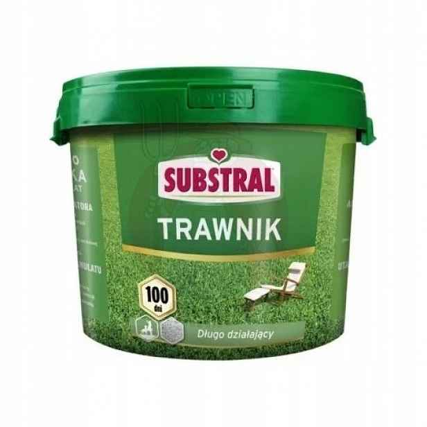 Hnojivo pro trávy trávníku Substral 100 dní granulát Npk 9,5 kg na 750 m² zahrada