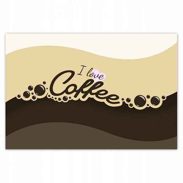 Plakáty 200x135 I love Coffee