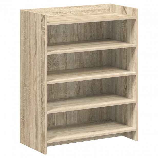 vidaXL Skříň na obuv Dub sonoma 73,5 x 36 x 92 cm Kompozitní dřevo