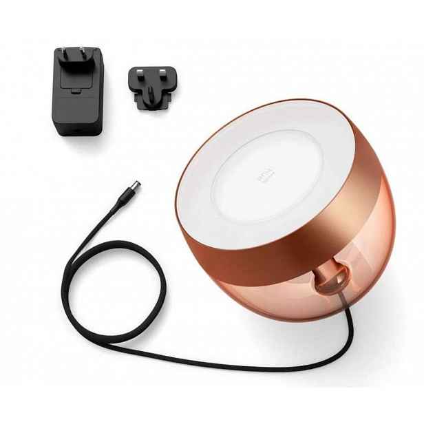 Philips Hue Iris - Chytré stolní LED svítidlo, měděná 929002376803