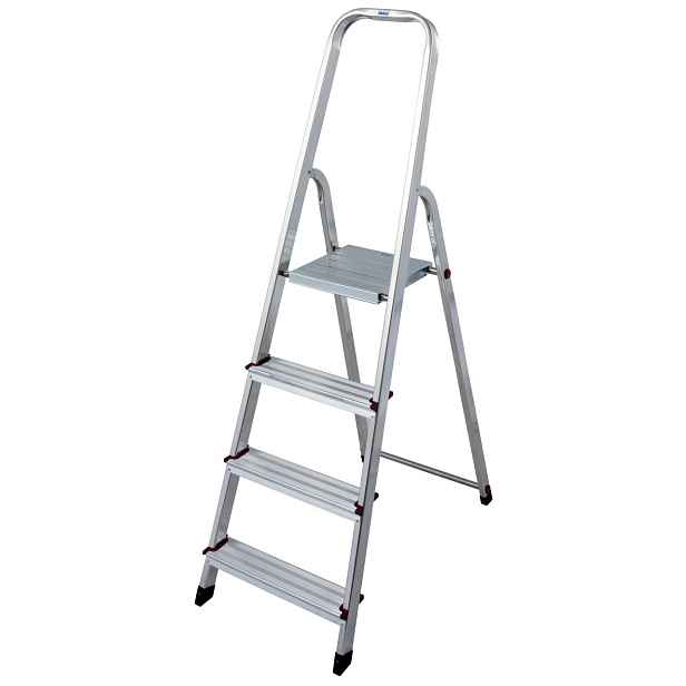 Schůdky hliníkové domácí Krause Corda 4