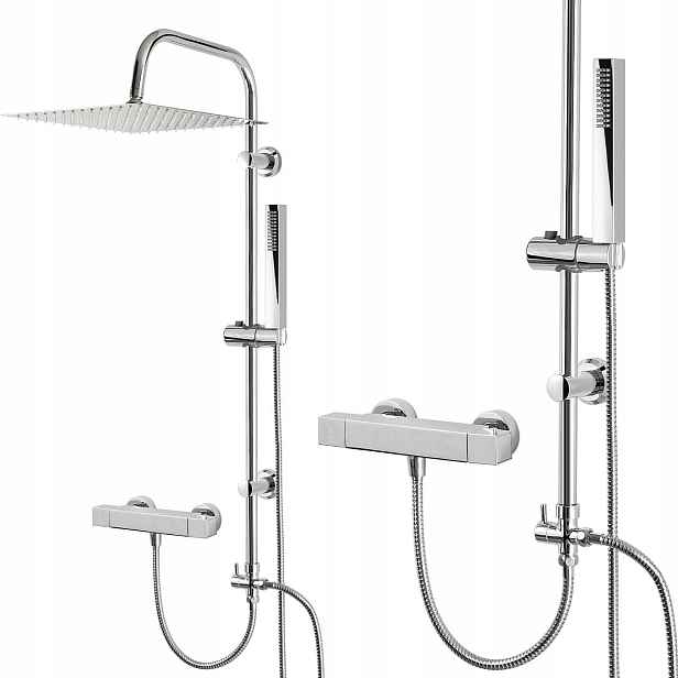 Sprchový Set S Tryska Baterie S Velkou Dešťovou Sprchou 30 CM