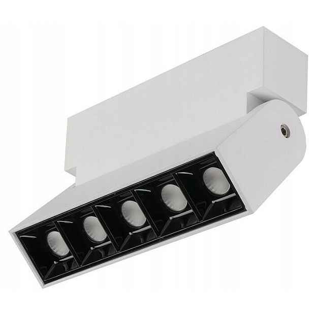 Stropní reflektor do pokoje Domov Nástěnné svítidlo Focus Bílý 10W Led 3000K