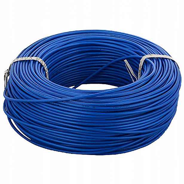 Kabel kabel 80 m LgY 2,5 mm jednožilový měděný ohebný modrý