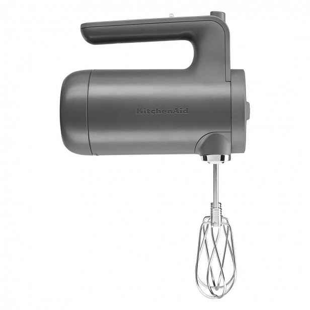 KitchenAid - Bezdrátový ruční šlehač, matná tmavě šedá 5KHMB732EDG