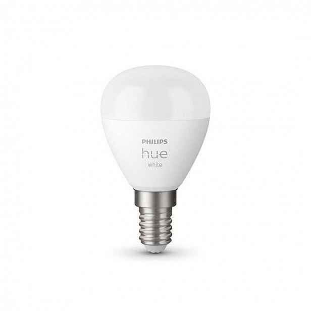 Philips Hue White - Chytrá LED žárovka E14, 470 lm, teplá bílá 929002440603