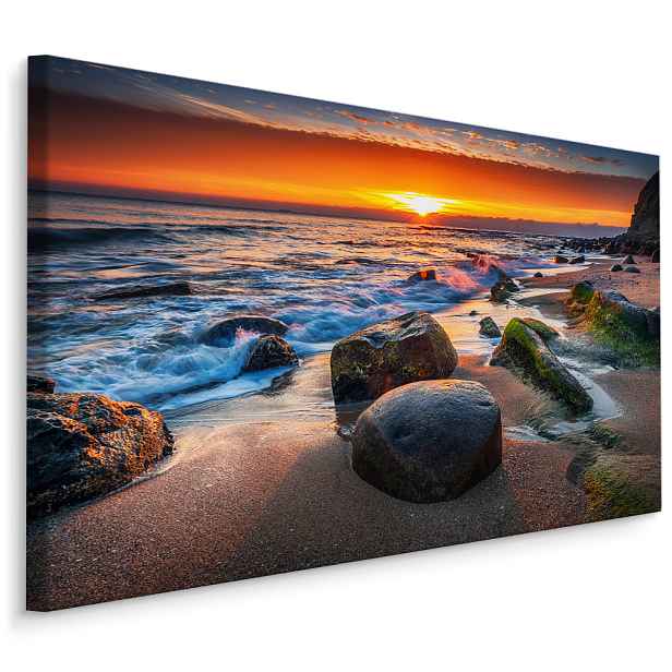 Plátno Moře Při Západu Slunce II. Varianta: 40x30