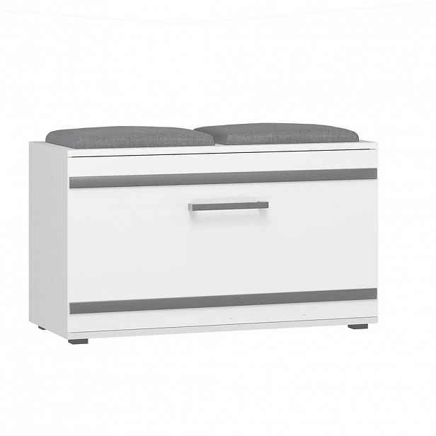 RAUMHIRSCH FURNITURE SKŘÍŇ NA BOTY bílá 85/45/35
