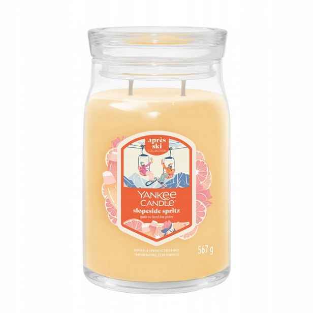 Slopeside Spritz Yankee Candle Signature velká vonná svíčka