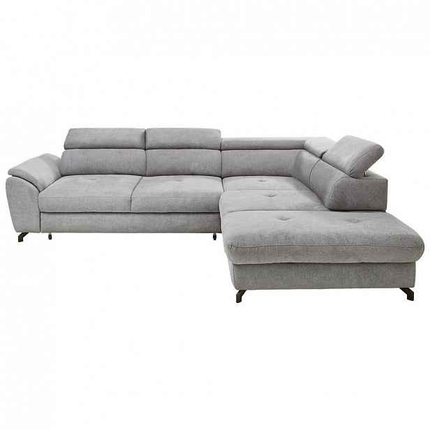 SEDACÍ SOUPRAVA, textil, šedá Stylife