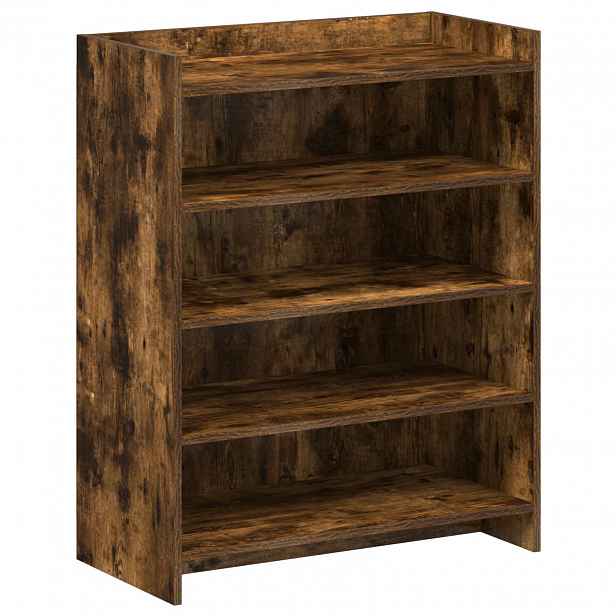 vidaXL Skříň na obuv Kouřový dub 73,5 x 36 x 92 cm Kompozitní dřevo